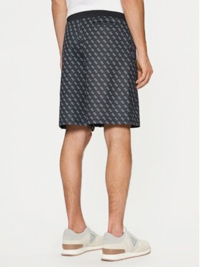 Guess Szorty materiałowe Z4YD03 FL04Q Czarny Regular Fit