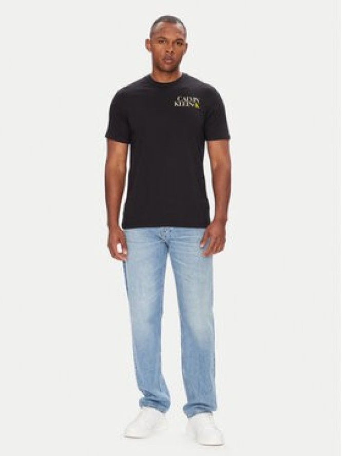 Calvin Klein Jeans T-Shirt LV04RC844G Czarny Regular Fit