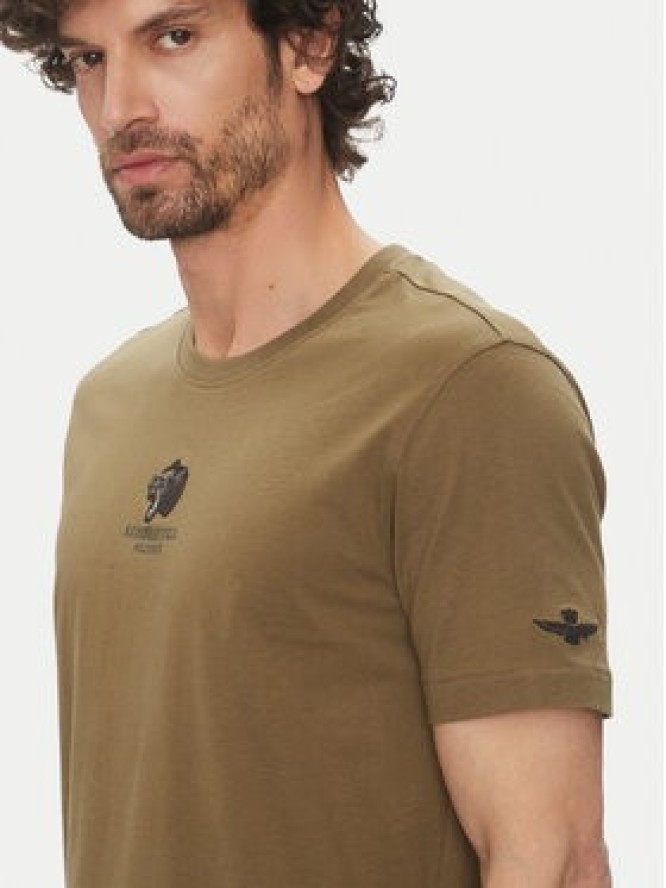 Aeronautica Militare T-Shirt 251TS2424J641 Khaki Regular Fit