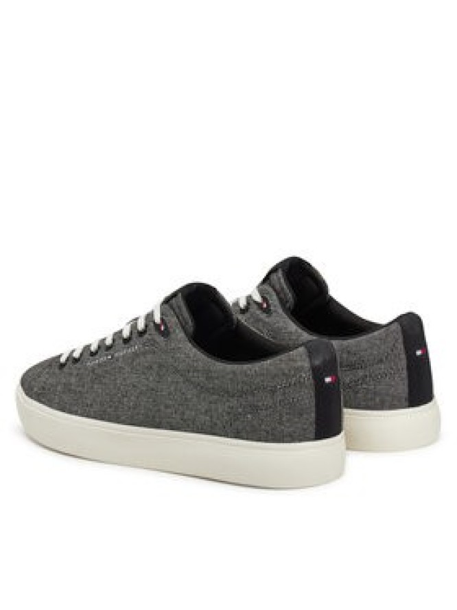 Tommy Hilfiger Tenisówki Th Hi Vulc Low Core Chambray FM0FM05389 Szary
