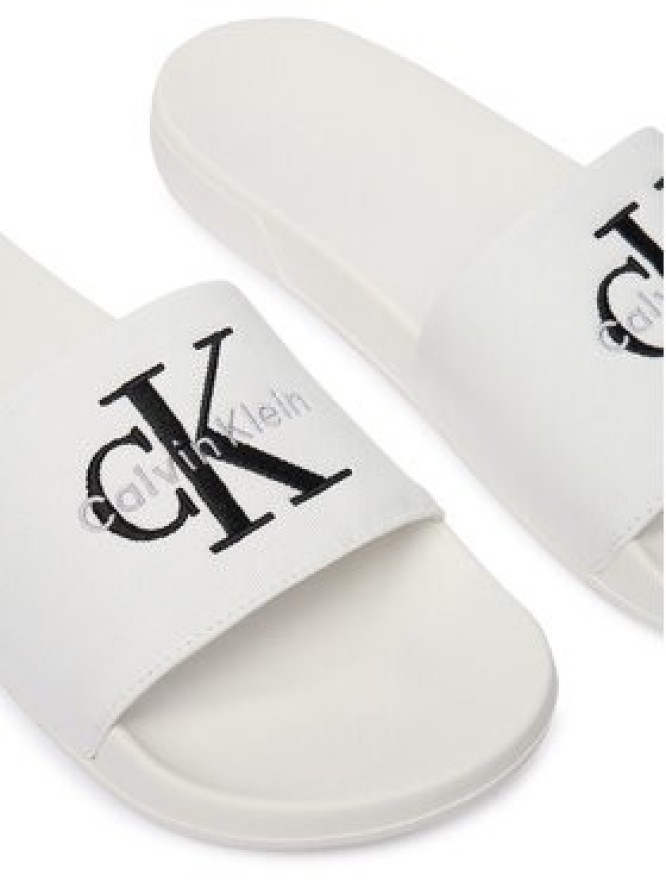 Calvin Klein Klapki Ess Slide Cv YM0YM01393 Biały