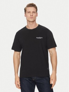 Jack & Jones T-Shirt Boston 12272968 Czarny Relaxed Fit