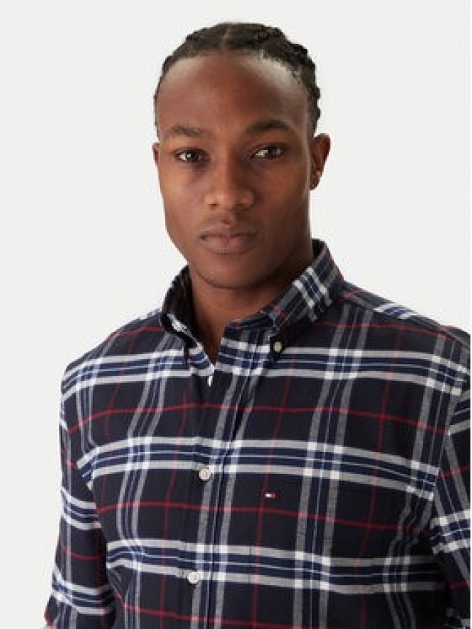 Tommy Hilfiger Koszula MW0MW40894 Granatowy Regular Fit