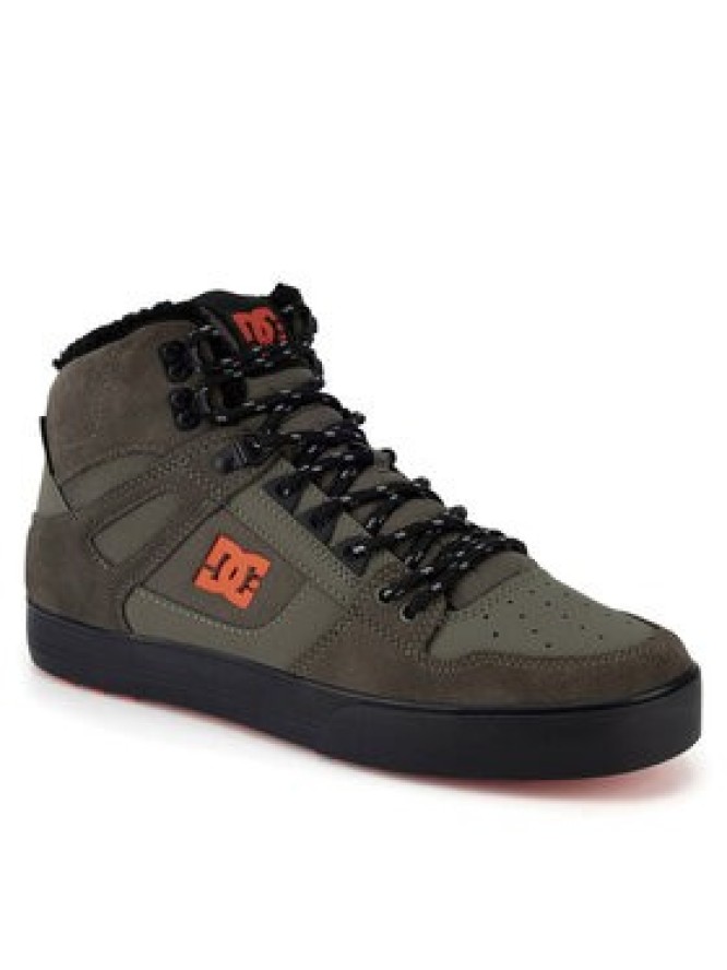 DC Shoes Sneakersy PURE HIGH-TOP WC WNT ADYS400047-DOO Zielony