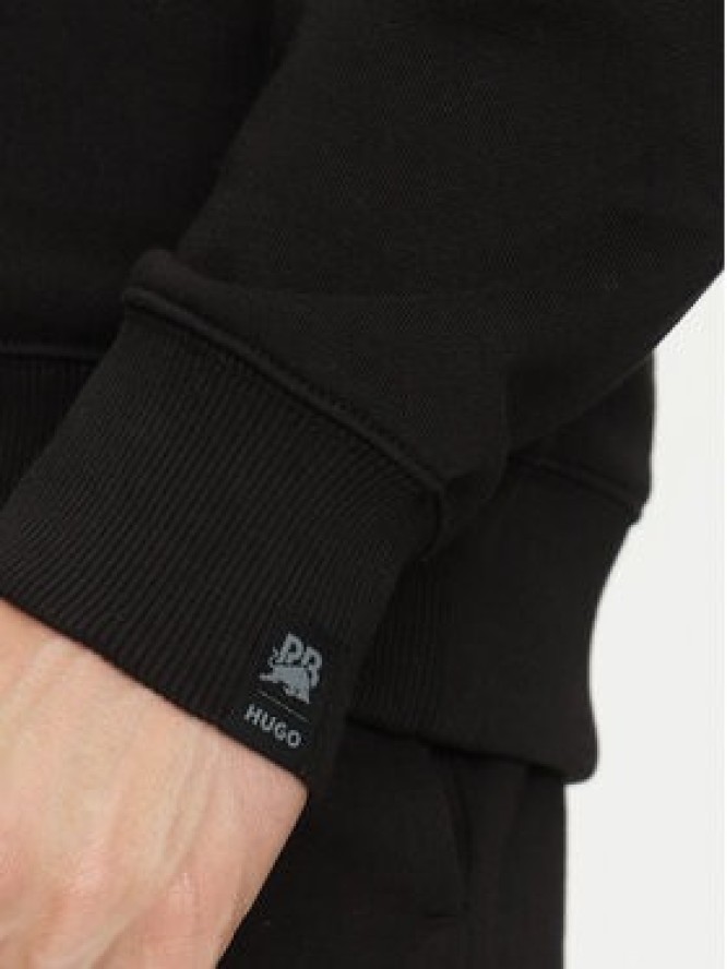 HUGO Bluza Dahrain_RB 50542806 Czarny Regular Fit