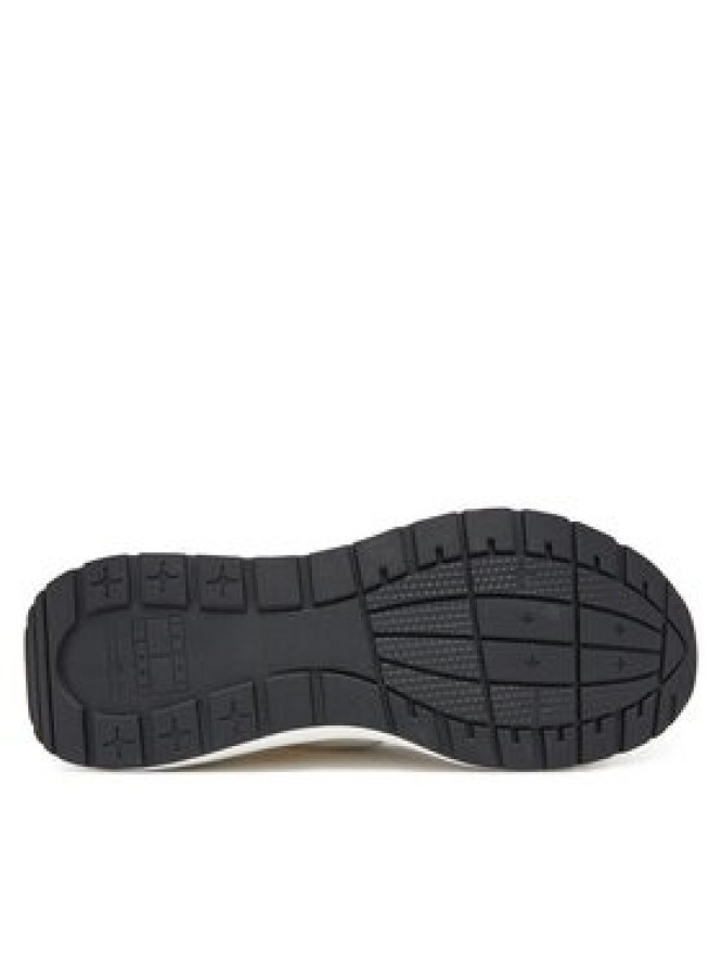 Tommy Jeans Sneakersy Tjm Runner Knitted EM0EM01580 Écru