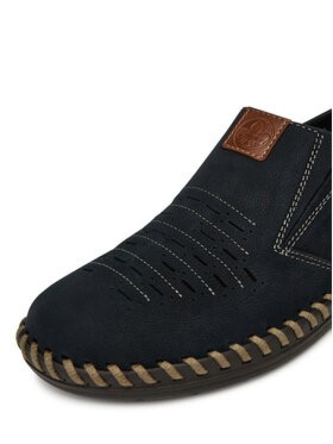 Rieker Półbuty B2457-14 Granatowy