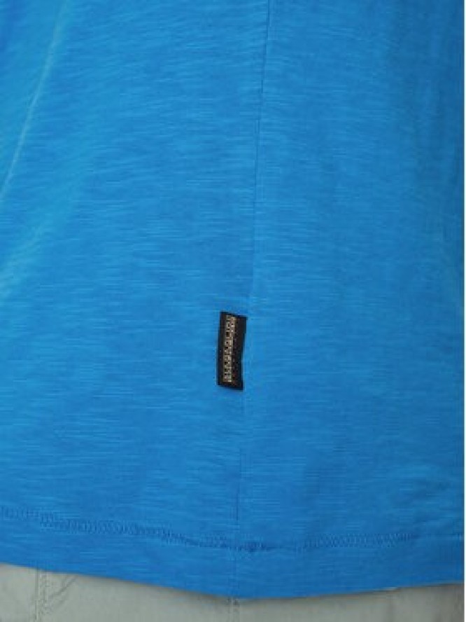 Napapijri T-Shirt S-Arbia NP0A4IE3 Niebieski Regular Fit