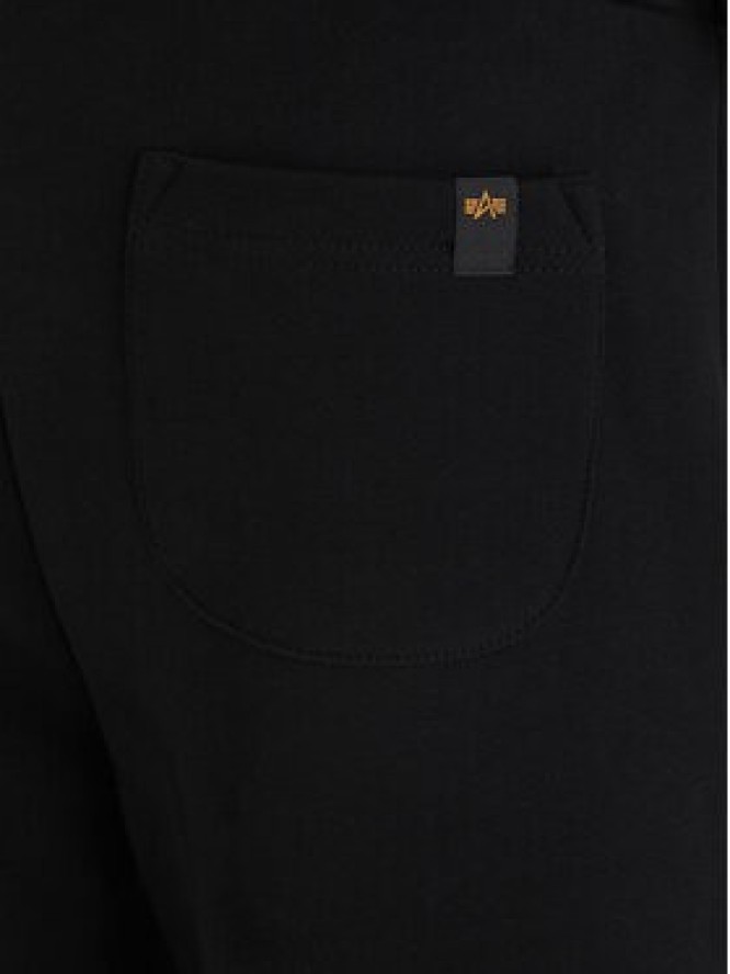 Alpha Industries Szorty sportowe Basic 156367 Czarny Regular Fit