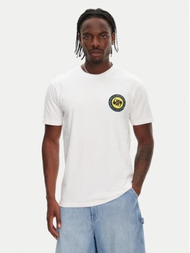 Quiksilver T-Shirt Circle Back Ss EQYZT08054 Biały Regular Fit