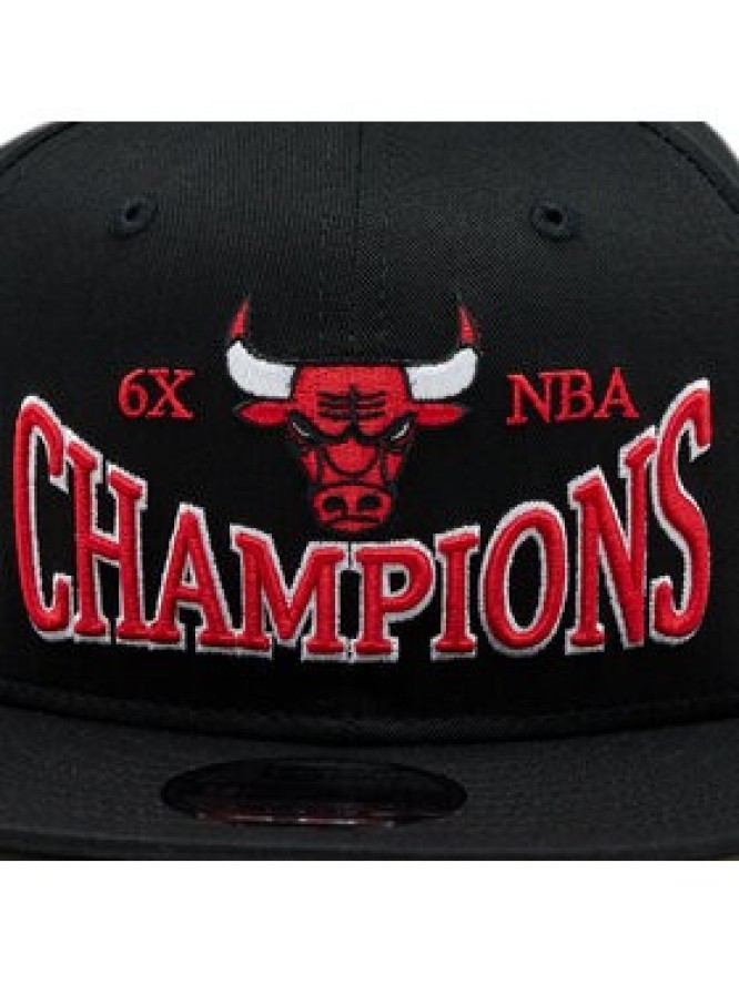 New Era Czapka z daszkiem Champions Patch 950 Bulls 60364218 Czarny