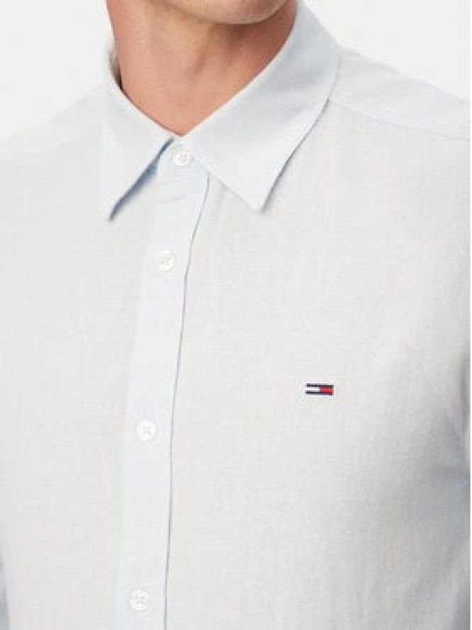 Tommy Jeans Koszula DM0DM22761 Niebieski jasny Regular Fit