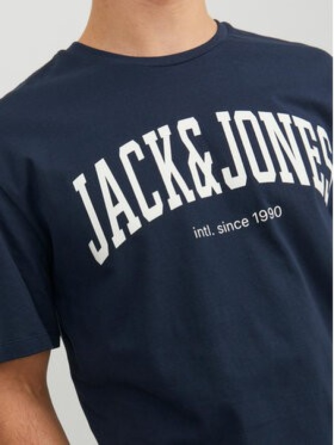 Jack & Jones T-Shirt Josh 12236514 Granatowy Relaxed Fit