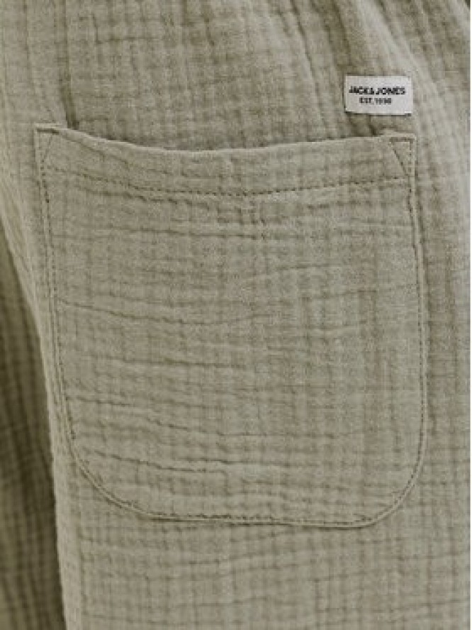 Jack & Jones Szorty materiałowe Jaiden 12274758 Khaki Relaxed Fit