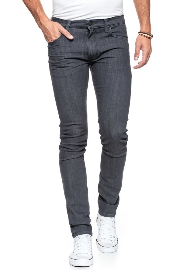 JEANSY MĘSKIE LEE FESTIVAL LUKE BLUE ASH L73IYBPO 112120657