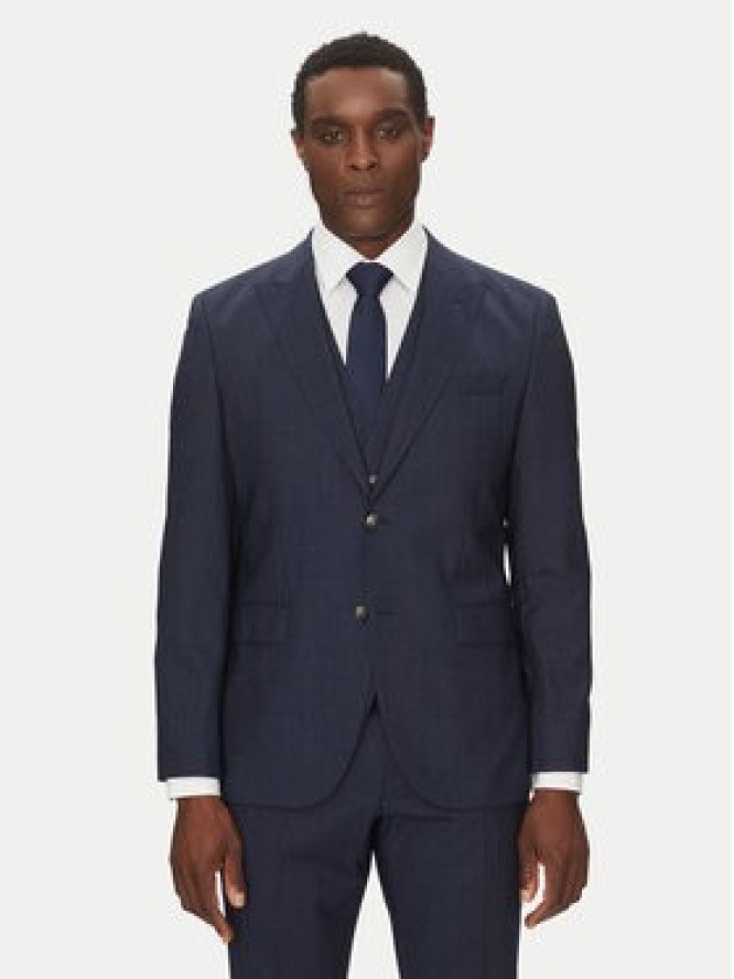 BOSS Garnitur Jeckson 50540768 Granatowy Regular Fit
