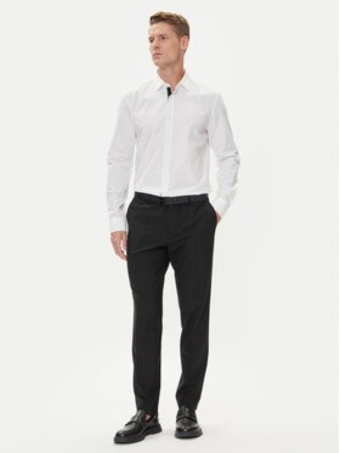 HUGO Koszula Elisha02 50544910 Biały Extra Slim Fit