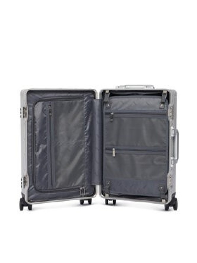 Guess Walizka kabinowa Trunkshow TWHB98 77983 Srebrny