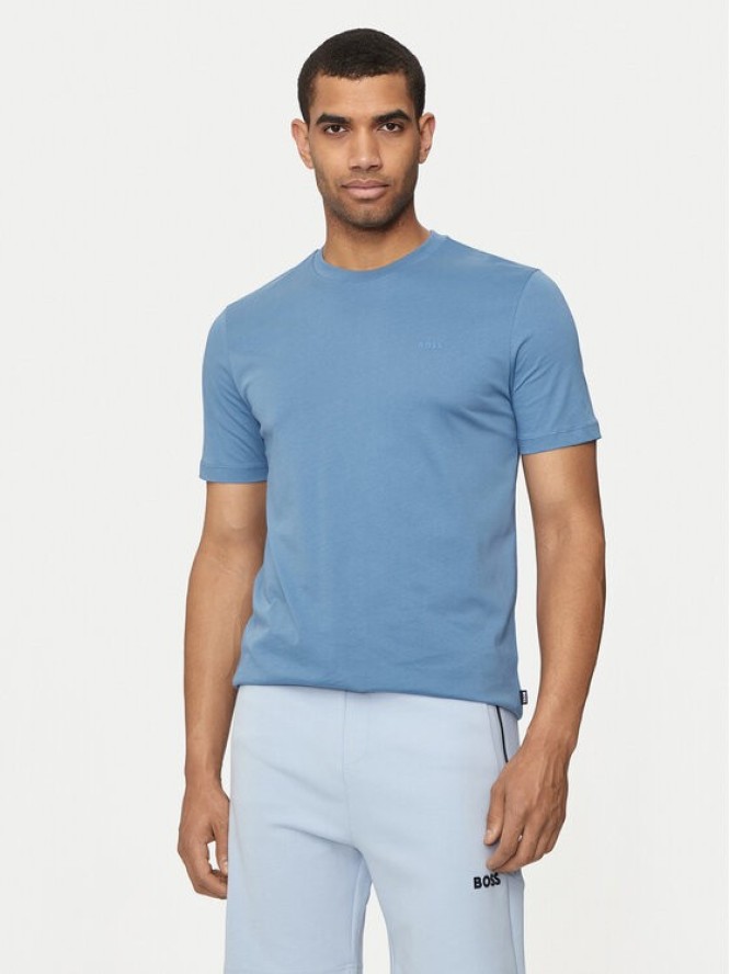 Boss T-Shirt Thompson 01 50468347 Niebieski Regular Fit