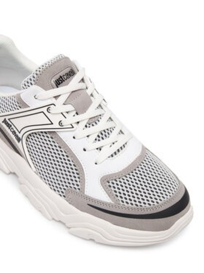 Just Cavalli Sneakersy 80QA3SH5 ZSE66 Szary
