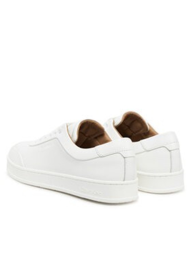 Calvin Klein Sneakersy Low Top Lace Up Oxford Rubb Lth HM0HM01708 Biały
