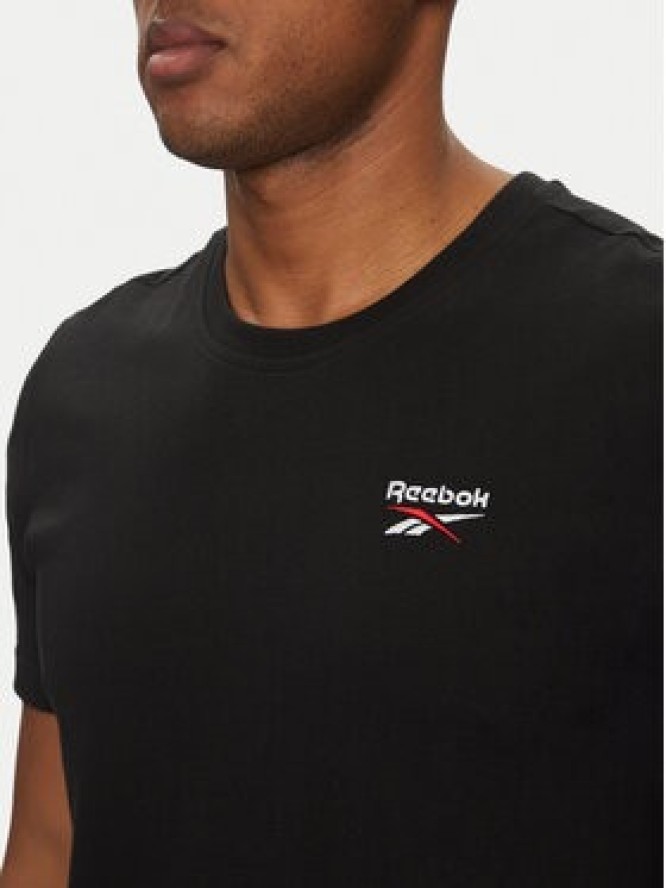 Reebok T-Shirt 100221874 Czarny Regular Fit