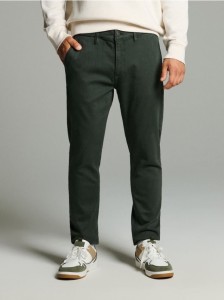 Jeansy slim fit - zielony