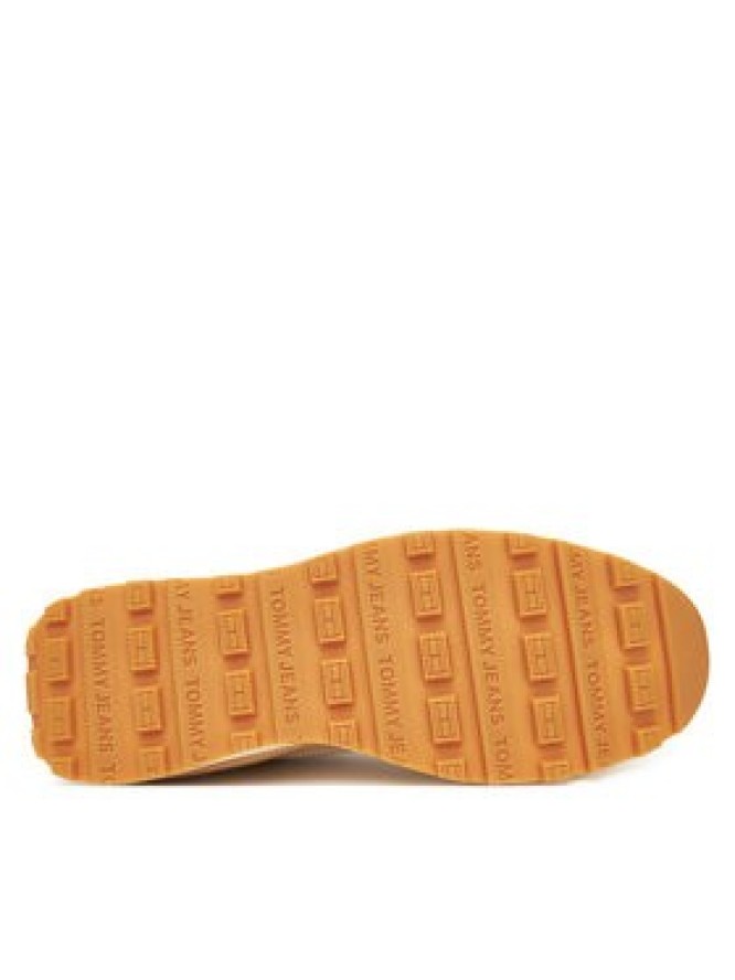 Tommy Jeans Sneakersy Tjm Technical Runner Ess EM0EM01537 Beżowy