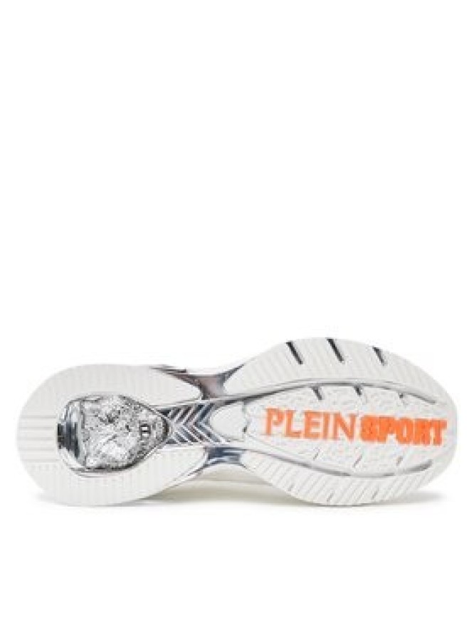 Plein Sport Sneakersy The Scratch FABS USC0335 PTE003N Biały