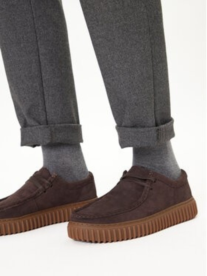 Clarks Półbuty Torhill Lo 26181386 Brązowy