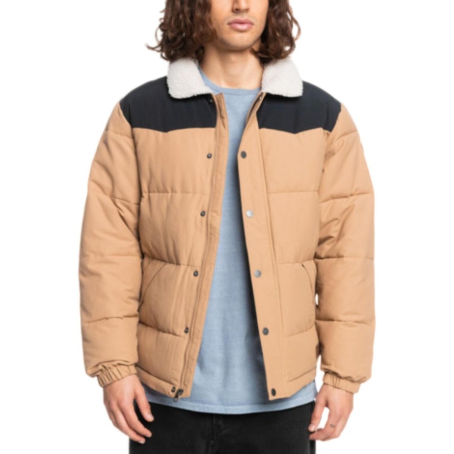 Kurtka zimowa męska Quiksilver Colourblock Puffer Jacket