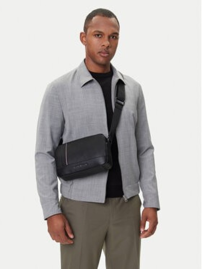 Tommy Hilfiger Saszetka Th Central Ew Reporter AM0AM13635 Czarny