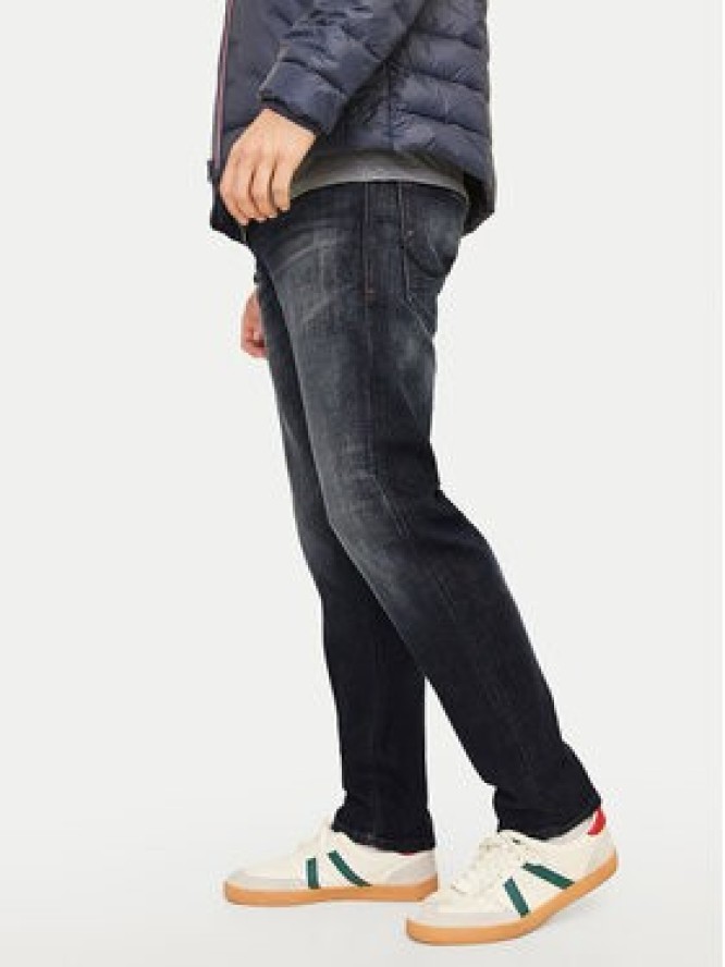 Jack & Jones Jeansy Mike 12263530 Granatowy Tapered Fit