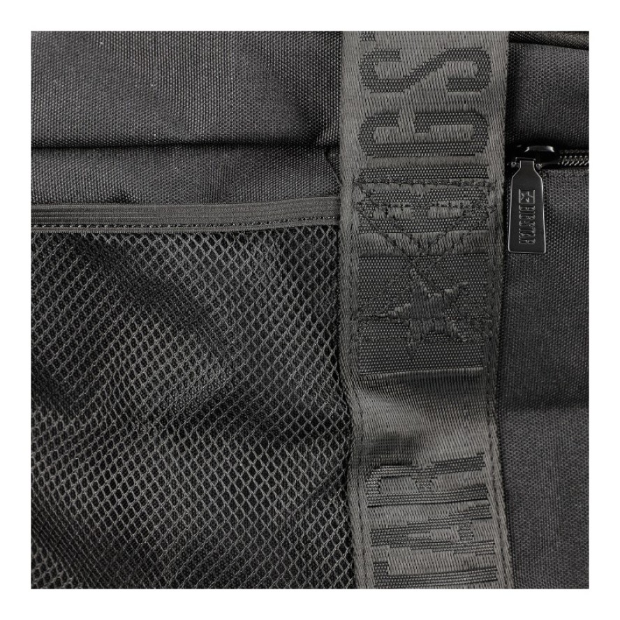 Czarna Modna Torba Sportowa Męska Big Star