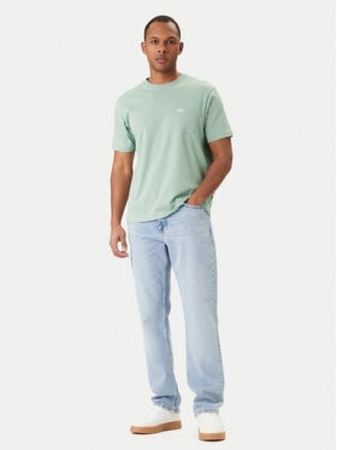 Guess Jeans T-Shirt M5RI74 K8FQ4 Zielony Regular Fit