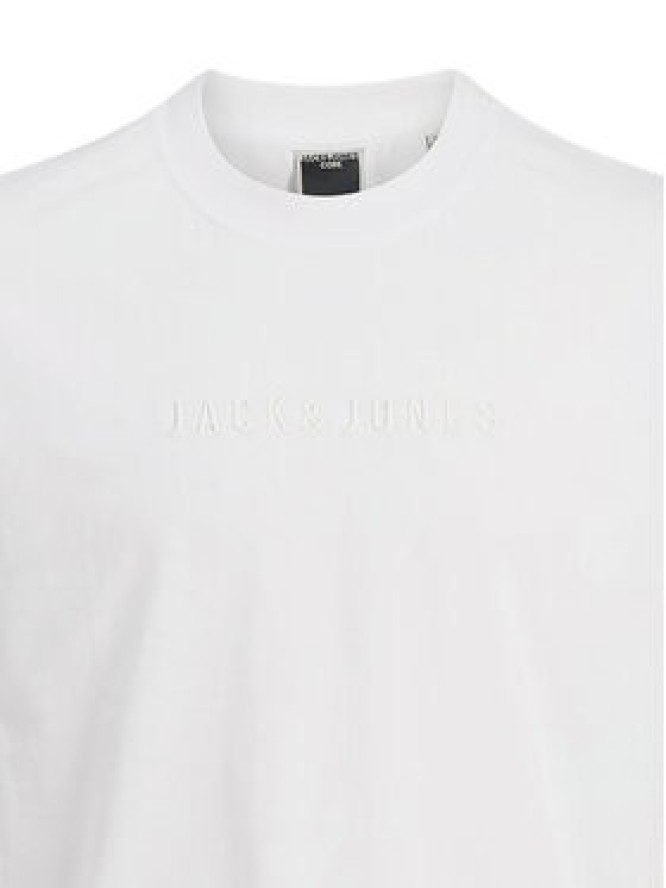 Jack & Jones T-Shirt Recharge 12273070 Biały Relaxed Fit