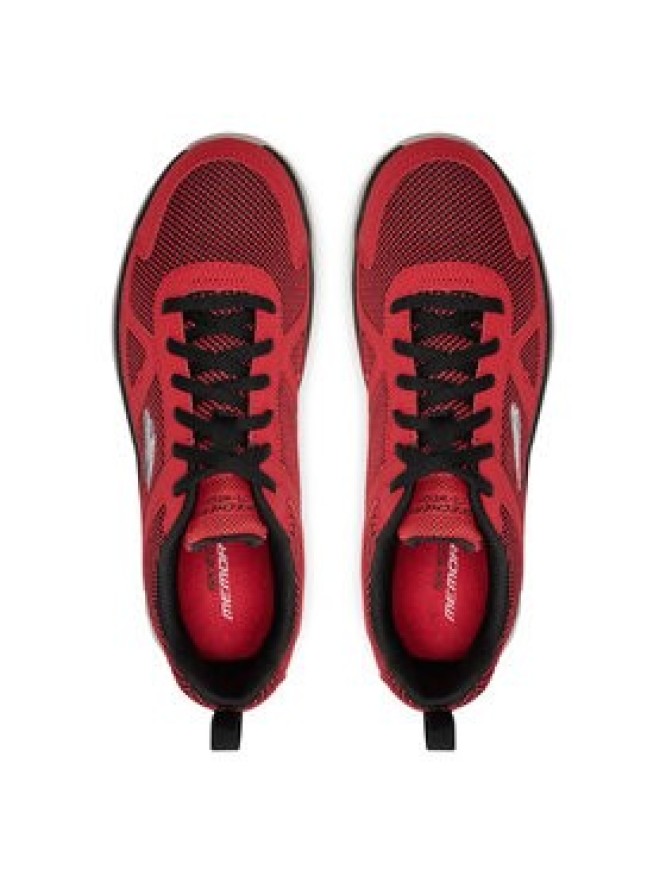 Skechers Sneakersy Bucolo 52630/RDBK Czerwony