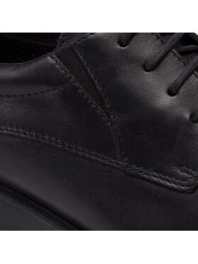 Geox Półbuty U Brayden 2Fit Abx C U54N1C 00043 C9999 Czarny