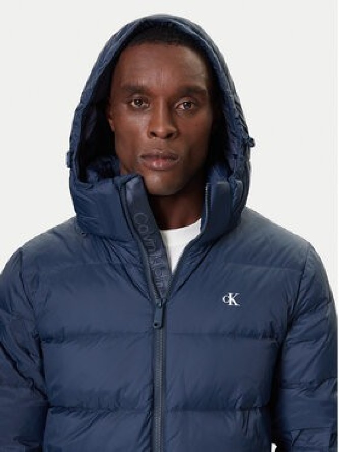 Calvin Klein Jeans Kurtka puchowa LV04RC518G Granatowy Regular Fit