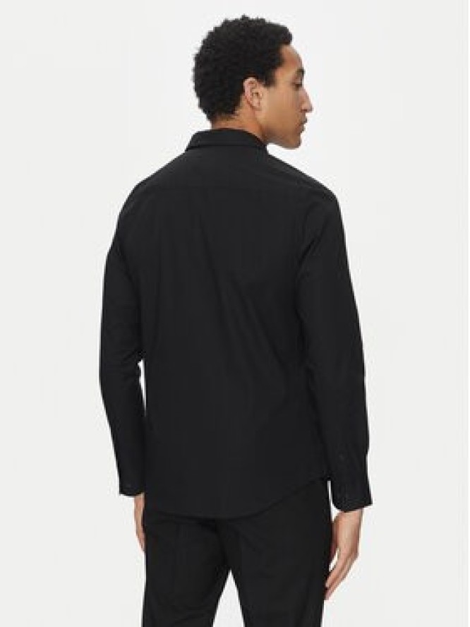 Calvin Klein Koszula LV04LB145G Czarny Slim Fit