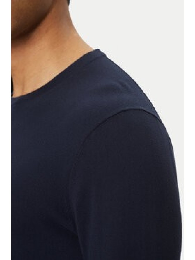 Michael Kors Sweter CB96080FE5 Granatowy Regular Fit