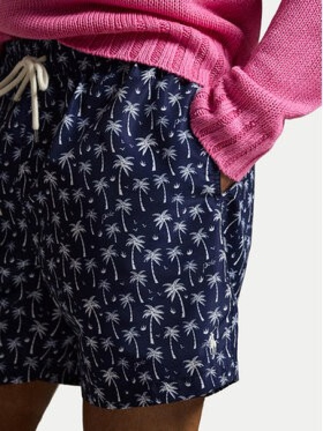 Polo Ralph Lauren Szorty kąpielowe 710B13661001 Granatowy Classic Fit