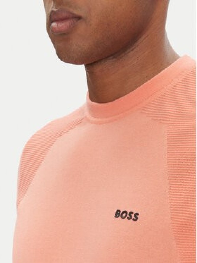 BOSS T-Shirt Momentum_Lite_T24 50520683 Czerwony Regular Fit
