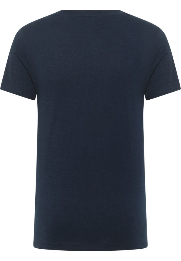 Męski T-Shirt Mustang Style Amado Dark Sapphire 1016275 4136