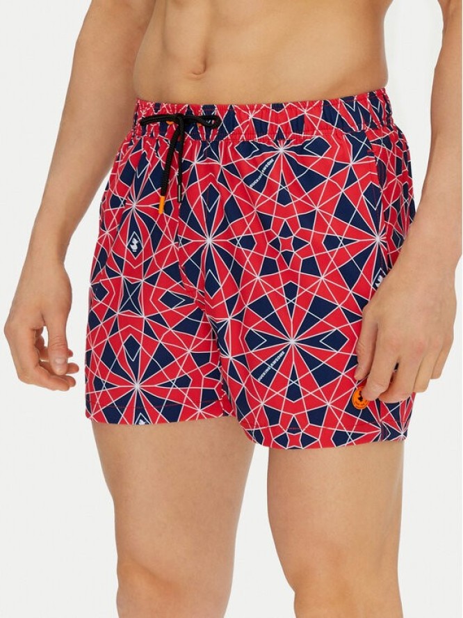 Save The Duck Szorty kąpielowe DW1222M SIPO20 Czerwony Regular Fit