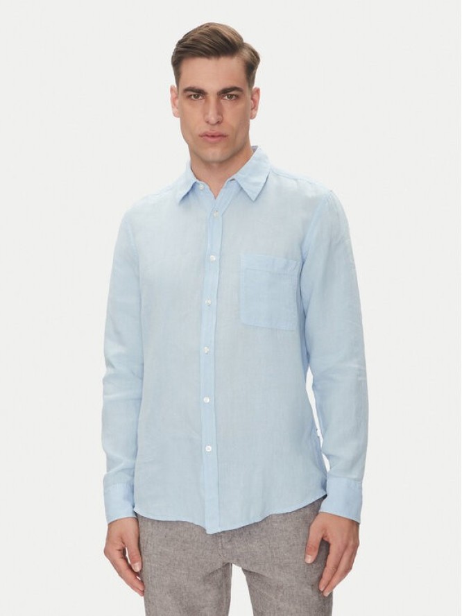 BOSS Koszula 50537381 Niebieski Regular Fit