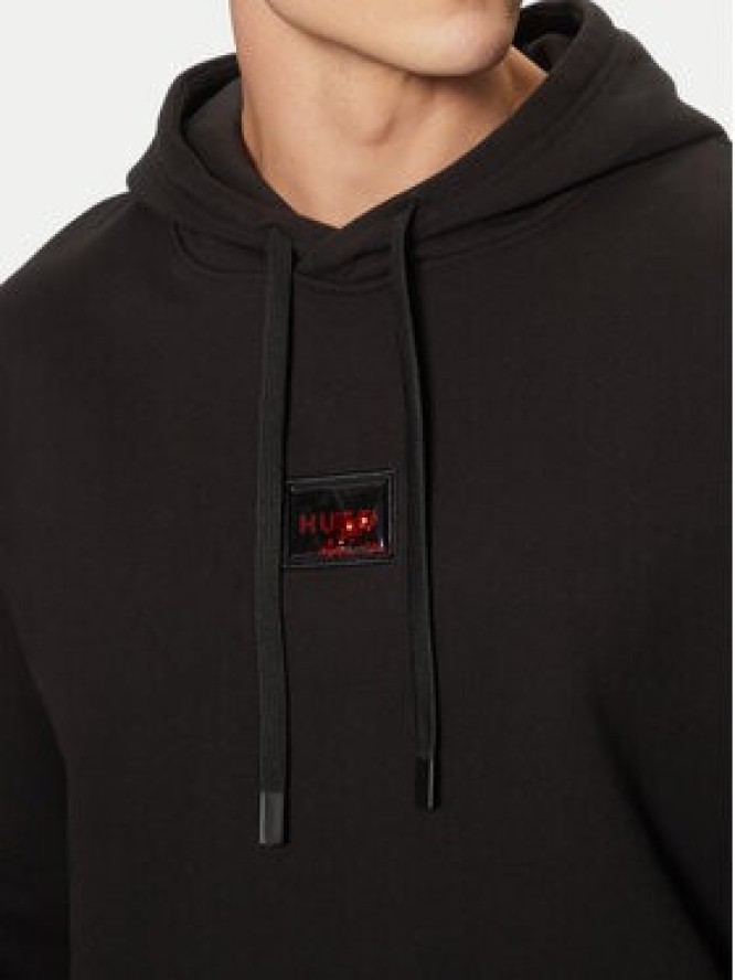 HUGO Bluza Dugojellow 50524318 Czarny Regular Fit
