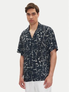 Emporio Armani Koszula EM000593 AF12351 FB070 Granatowy Regular Fit