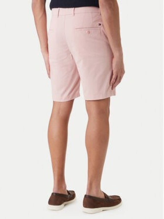 Tommy Hilfiger Szorty materiałowe Denton 9.5 MW0MW42351 Różowy Slim Fit