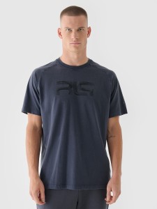 4F T-shirt oversize męski 4F x Robert Lewandowski - szary M